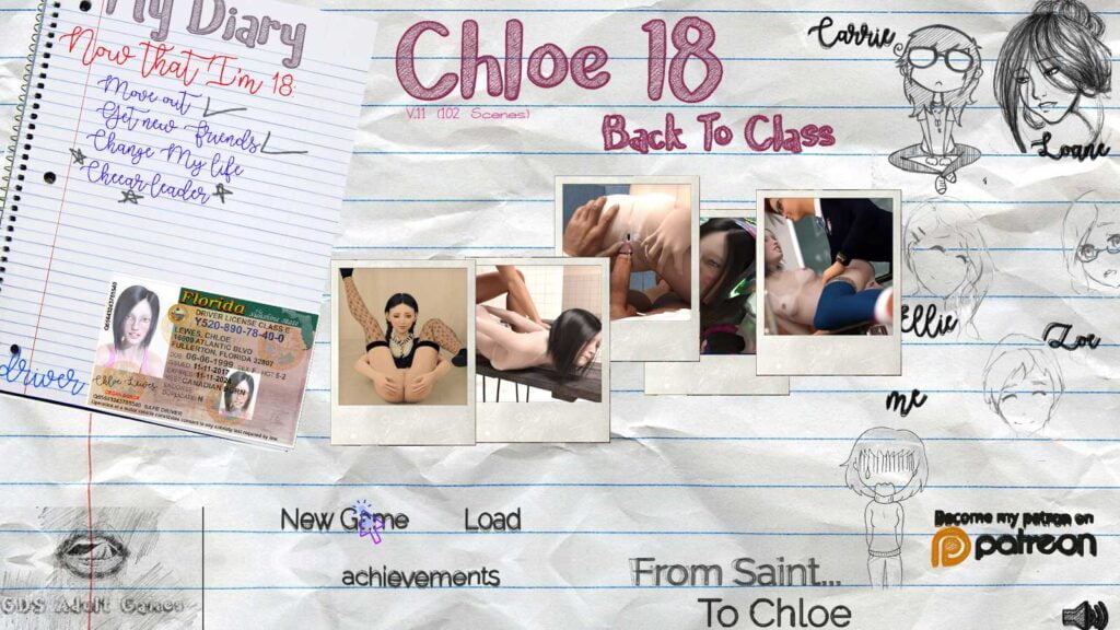 Chloe18 - Back To Class Cheat MOD [GDS]
