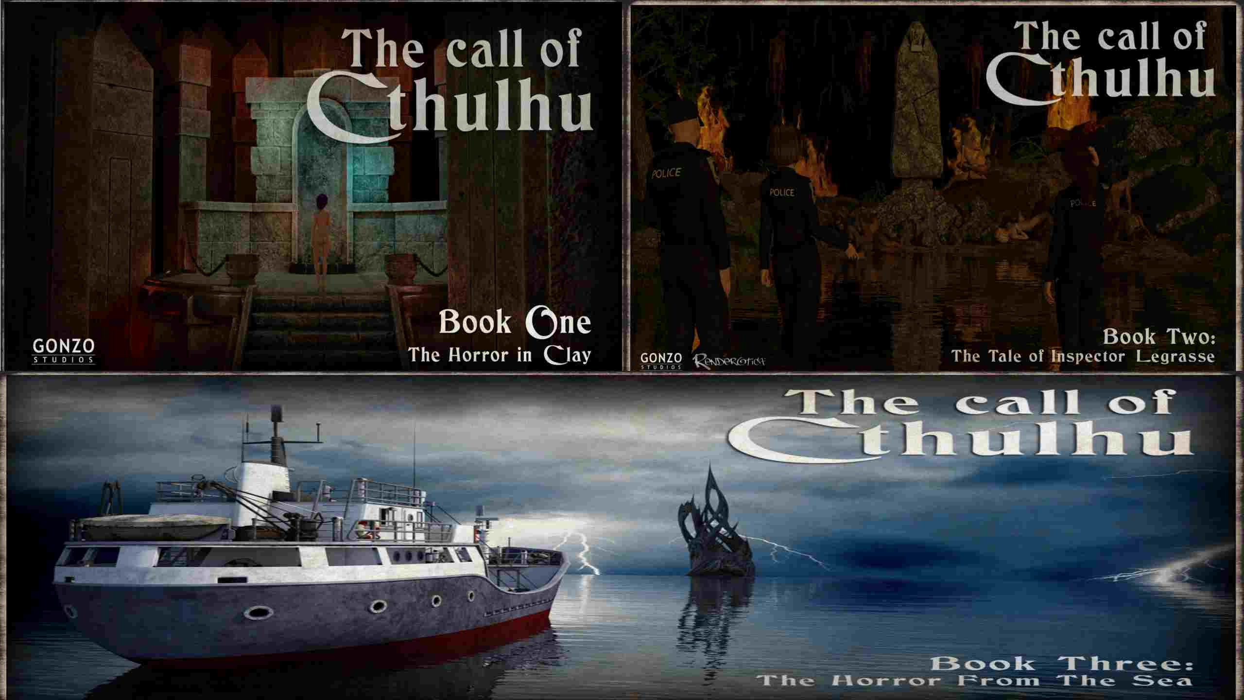 The call of Cthulhu Gonzo Studios Adult Porn XXX Comic