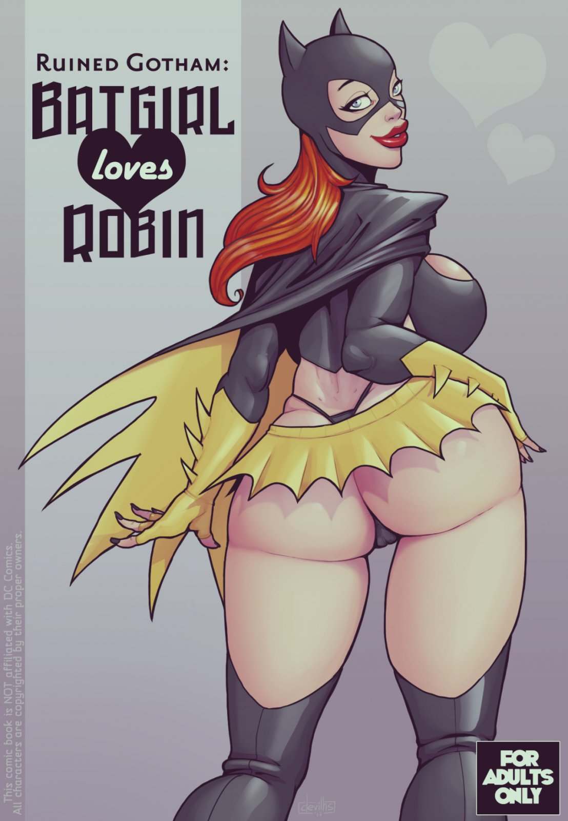 Ruined Gotham Batgirl loves Robin [DevilHS] Adult xxx Porn Comic