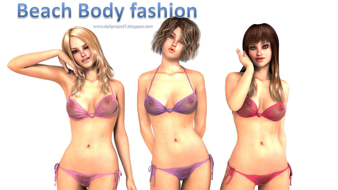 Beach Body Fashion [Doll Project 7] Adult xxx Porn Comic