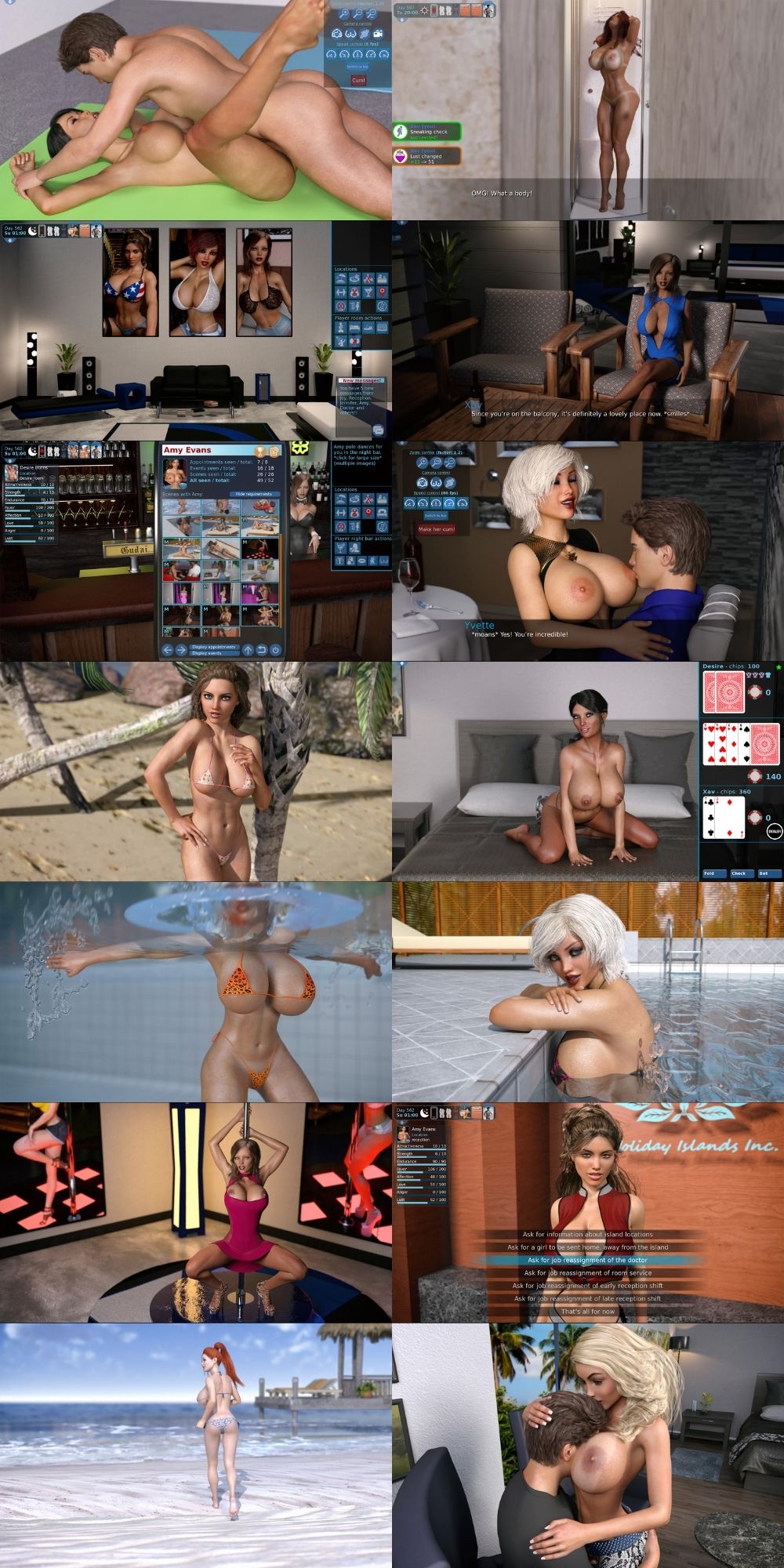 Holiday Island XXX Porn Game Download