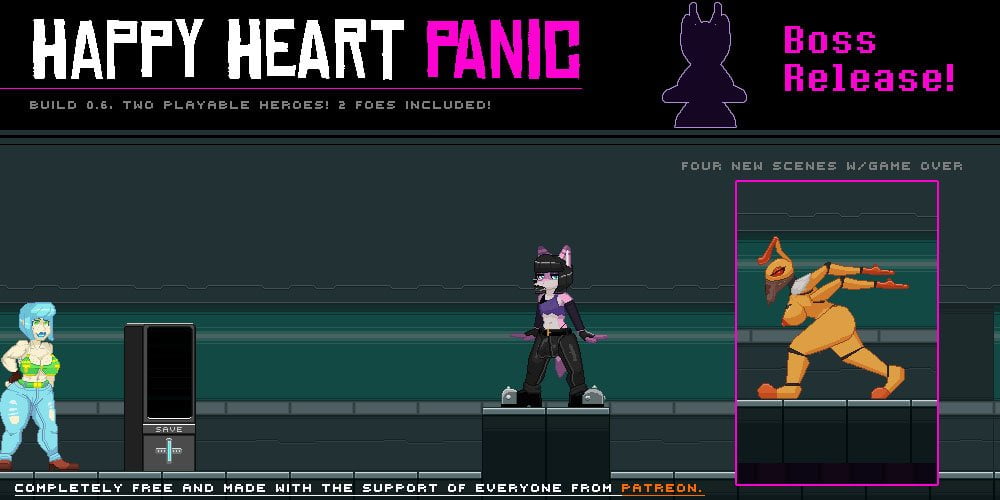 Happy Heart Panic [Doggie Bones] Sex Game Download