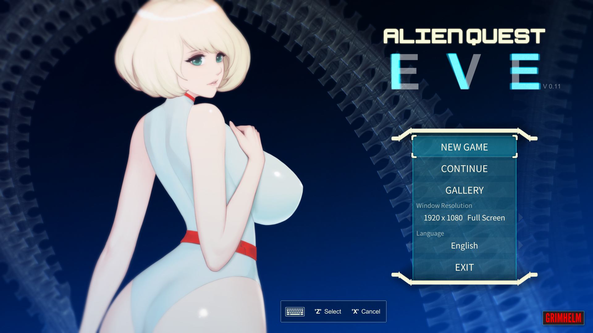 Alien Quest Eve [Grimhelm] Adult xxx Game Download