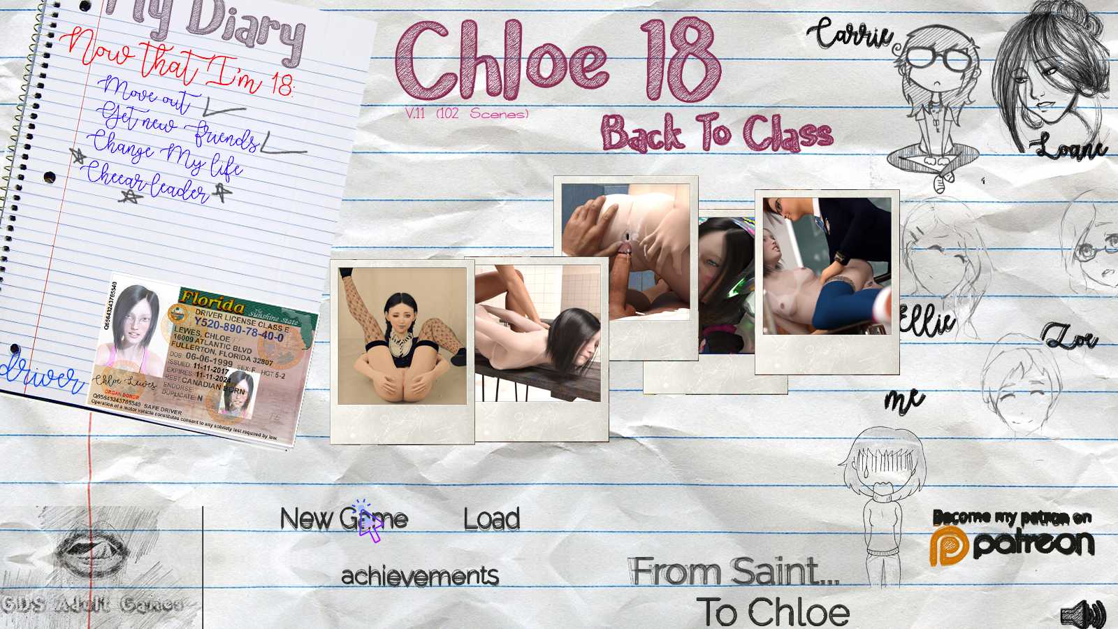 Chloe18 Back To Class [GDS] Adult xxx Game Download